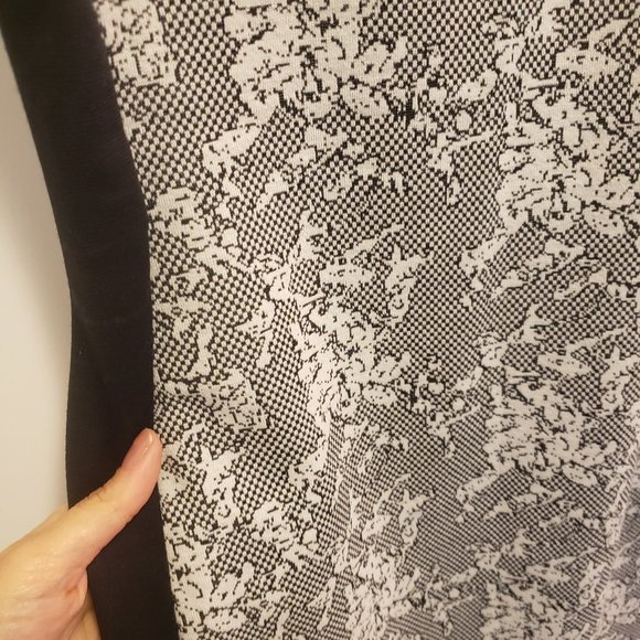 Half Turtleneck Slim-Shape Mini Dress - Picture 2 of 3